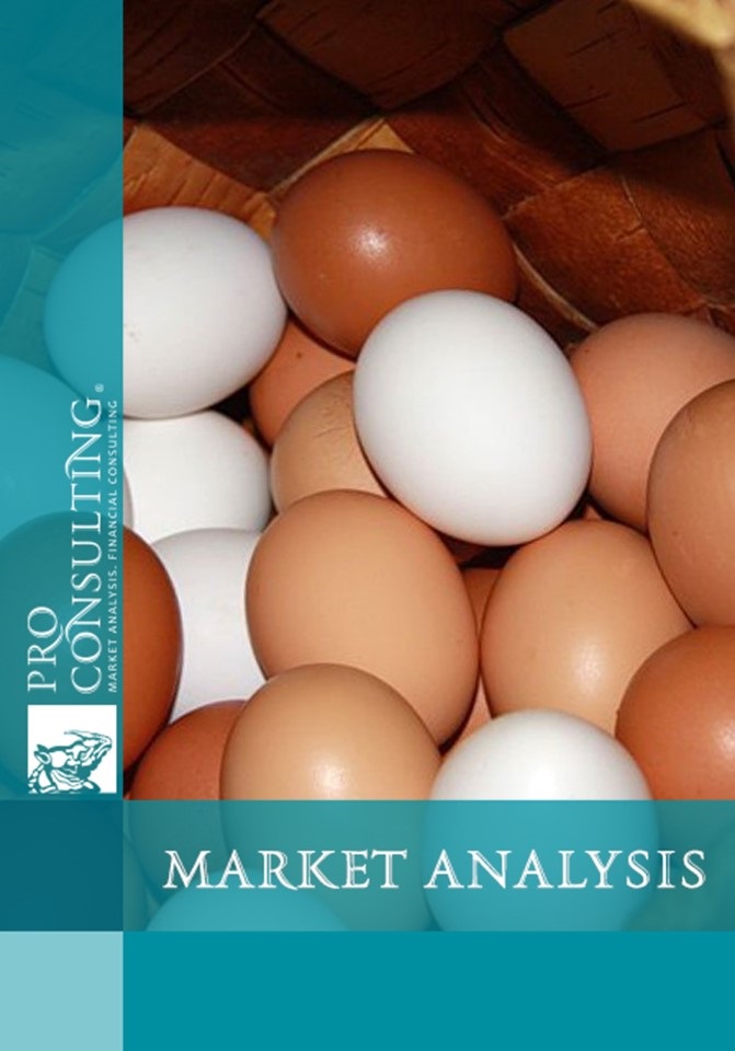 Eggs and egg products in Ukraine market research report. 2018